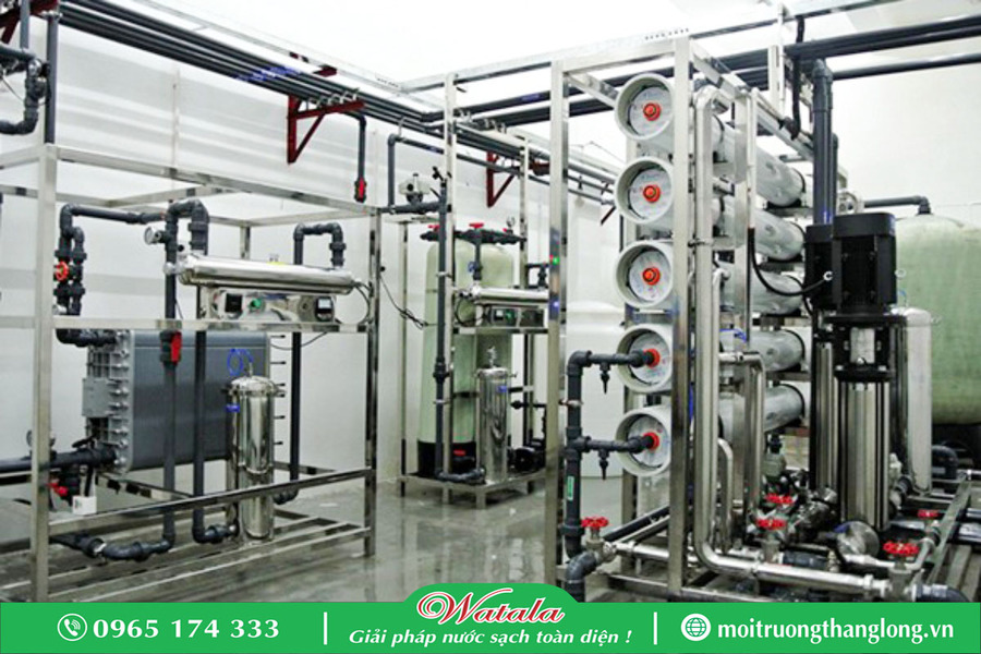 Hệ Thống Lọc Nước Cho Nhà Máy Vắc Xin