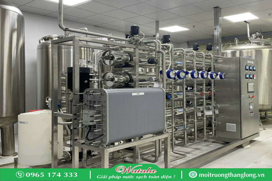 Hệ Thống Lọc Nước Cho Nhà Máy Vắc Xin