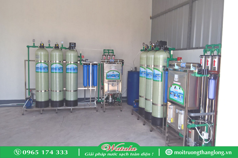 Hệ Thống Lọc Nước Tinh Khiết RO Dùng Pha Sơn