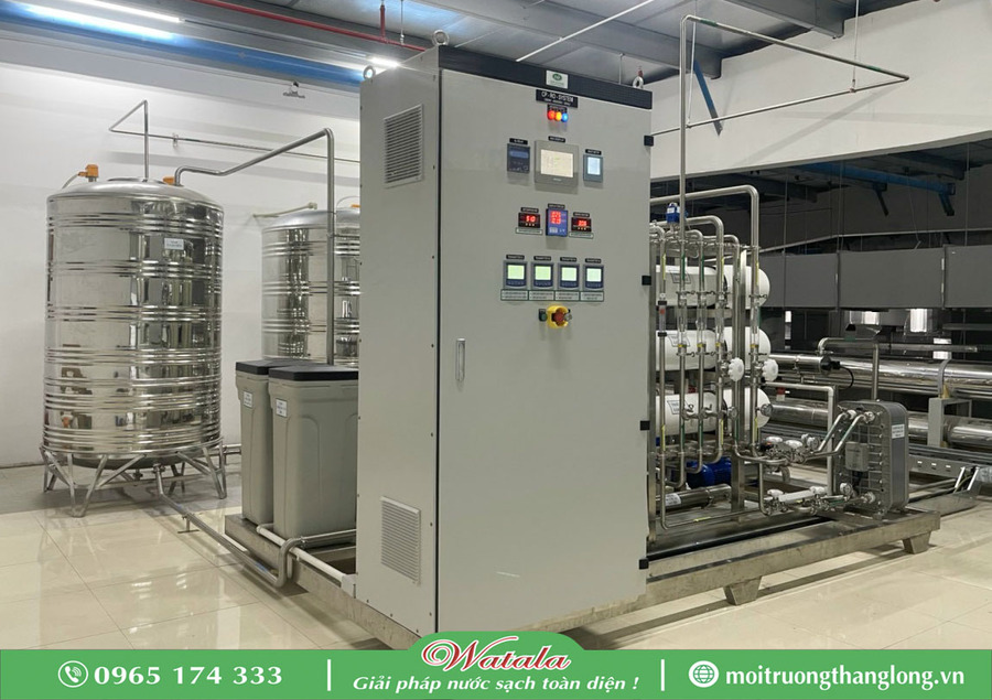 Hệ Thống Lọc Nước Cho Nhà Máy Vắc Xin