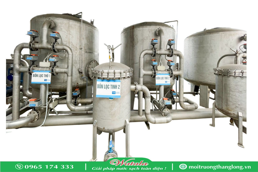 Hệ Thống Xử Lý Nước Sông Hồ